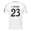Real Madrid F. Mendy 23 Hjemme 2024-25 - Fodboldtrøjer (S/S) Real Madrid F. Mendy 23 Hjemme 2024-25 - Fodboldtrøjer (S/S)